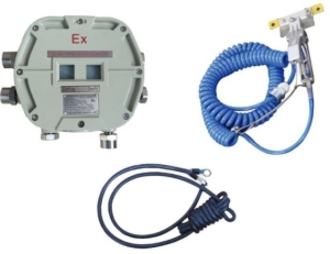 On-Truck Static Earthing Monitor - Aaki Corp.