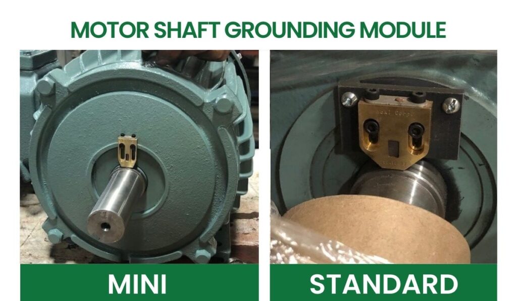 motor shaft groundng module