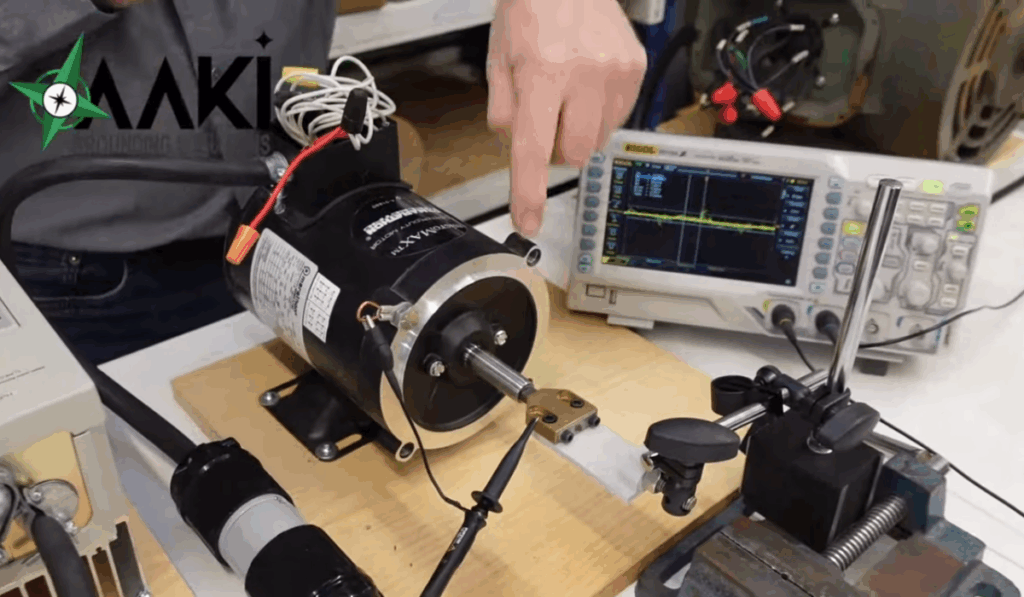 vdf induced motor bearing